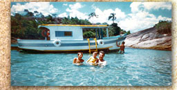 Passeio de barco pelas ilhas de Paraty